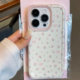 Clear Floral Phone Case